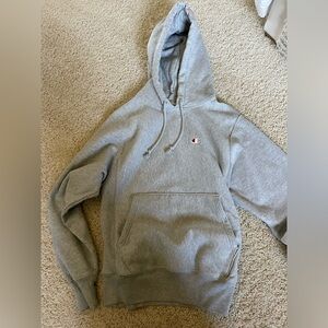 grey champion hoodie